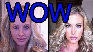 50 Porn Stars With and Without Make-Up