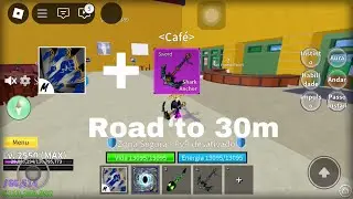 Godhuman + shark anchor | blox fruits bounty hunter mobile combo ez