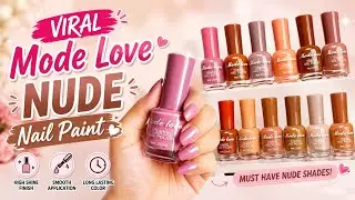 Nude Nail Polishes Trending This Season | Mode Love | Review