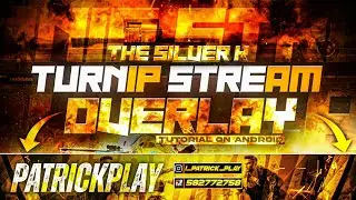 How to Make Animated Overlay For Turnip Livestream | Full Tutorial on Mobile | PS CC | The SIlver K