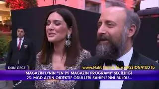 Halit & Berguzar arriving at “Magazin Gazetecileri Derneği” ceremony!!!2nd!!!TRANSLATION