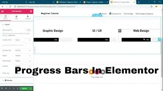 How To Add Progress Bars In WordPress Using Elemenor & Free Addons | WordPress Tutorials In Hindi