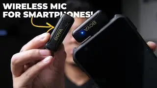 THIS Wireless Microphone will make your SMARTPHONE VLOGS BETTER! | BOYA BY-WM3T2 Review (ENGLISH)