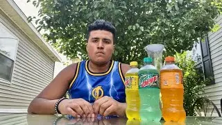 MTN dew Baja blast + Baja Gold + Baja Mango Gem = MTN dew Baja Sun