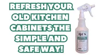 Refresh your kitchen cabinets the easy way!