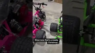 Christmas is here get you a mini trike going so you can rip up the neighborhood