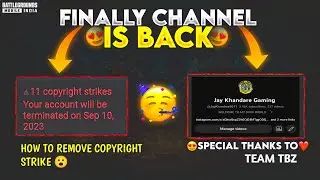 MY 21 COPYRIGHT STRIKES FROM TENCENT FINALLY GOT REMOVED !!