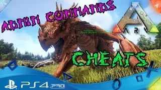 ARK PS4 🇩🇪 - CHEATS und ADMIN COMMANDS / ANFÄNGER- ARK Survival Evolved Playstation 4 Deutsch
