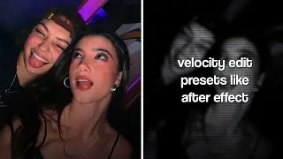 Velocity edit preset like after effects on alight motion | svnsvfx
