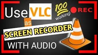 How To Use VLC as Screen Recorder WITH & WITHOUT AUDIO | ⚜️ PC ZONE ⚜️