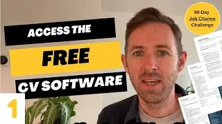 1. Access the FREE CV Software 💻