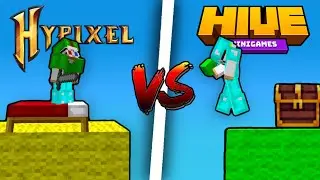 Minecraft Java Bedwars vs Bedrock Bedwars...