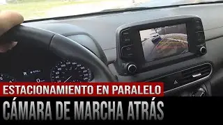 Estacionamiento en paralelo con cámara de marcha atrás - a la derecha