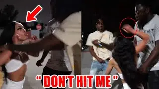 Woman Slaps Man & INSTANTLY Regrets It