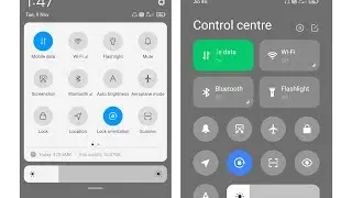 How to use new control center in redmi note 8 || Control center in redmi note 8
