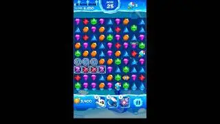 Jewel Pop Mania:Match 3 Puzzle Level 182 ( Ice Cream Town Episode ) - Walkthrough ( No Booster )