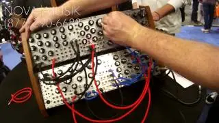 Nova Musik - Pittsburgh Modular Synthesizers 'drum machine' demo with Richard Nicol at NAMM 2015