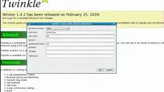 Making VoIP phone calls with twinkle and asterisk