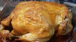 Whole chicken in the oven 🐔 Tips for cooking a delicious fried chicken