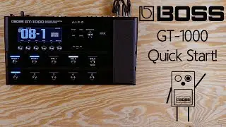 GT-1000 Quick Start/UI Introduction