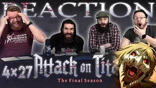 Attack on Titan 4x27 REACTION!! 