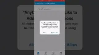 Setup Cisco AnyConnect in iOS