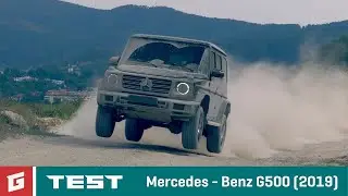 Mercedes Benz MB G500 (2019) - ENG SUB - TEST - GARAZ.TV - Rasťo Chvála