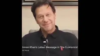 Imran Khan's AI Voice Article in The Economist. 