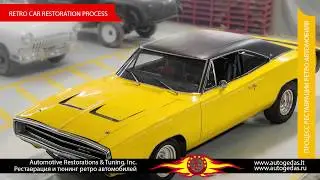 Dodge Charger 1970 Restoration of a retro car * Реставрация ретро автомобиля или из грязи в князи.