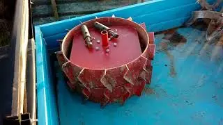 Разбиваем комы ежами