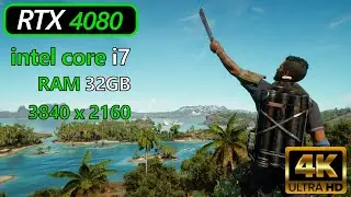 RTX 4080 | 13700K | Far Cry 6 4K DLSS 3 Quality Ultra Settings