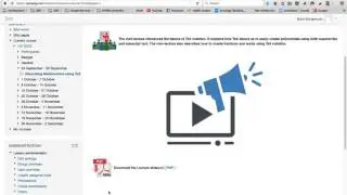 Lessons on Moodle2.9