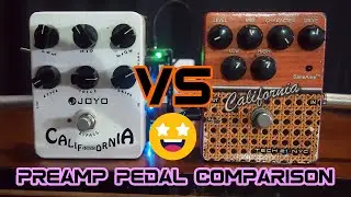 Tech21 California Character Series vs Joyo California Preamp Pedal