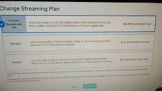 Can't Add Gift card to Netflix account won't work for basic 11.99 plan (GONE). Have to Change PLAN