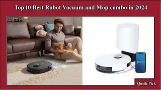 ✅ Top 10 Best Robot Vacuum and Mop combo in 2024