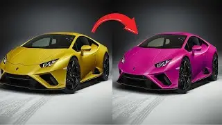 Easily Change the Color of The Car | Photoshop Tutorials