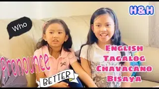 Who pronounces Better challenge ||Hailey and Hashley Sisters