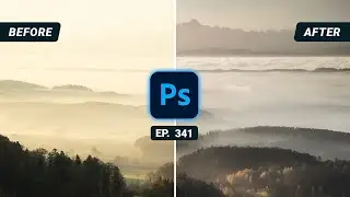 Removing HAZE & getting back DETAILS with Photoshop | QE 