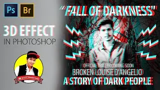 How To Create 3D Effect In Photoshop | Full Tutorial | Scratch to End