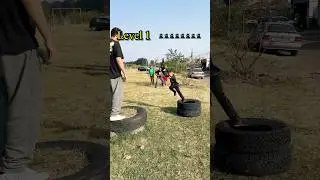 Parkour challenge Level 1 #shorts #tropadobritto
