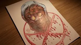 Ticc Toby - Speed Drawing - (Creep Pasta) (Collab)