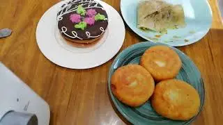 АСМР ИТИНГ 😋СЫРНИКИ, ГОЛУБЦЫ👌И ПИРОЖНОЕ 🍰 БУШЕ