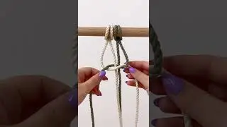 Macramé Square Knot Tutorial 