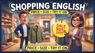 Real English Shopping Vocabulary | Useful Phrases You Need
