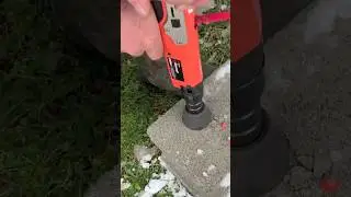 Nail Gun vs Cinder Block