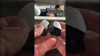 ASÍ SON los NUEVOS audífonos PULSE EXPLORE de Sony 🤯 #shorts #sony #ps5 #gaming #gamingvideos #fyp