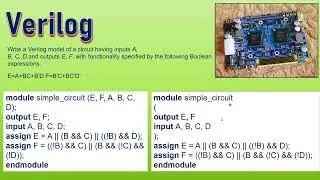 3 - Verilog : Data Flow Modeling example