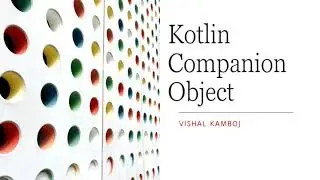 Companion Object Kotlin