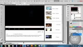 Tutorial Five | How To Make A Youtube Background In Adobe Photoshop-Part One (Advanced Tutorial).