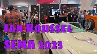Ian Roussel SEMA Show 2023 Las Vegas 🔥🎲 Ian Shows Off MyLiftStand2 And Shows The Newest Kustom Cars👽